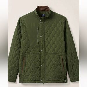 Men's Johnnie-O Juno Quilted Snap Jacket